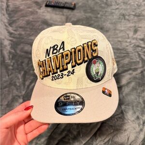 New Era Boston Celtics NBA Champions 2023-24 Hat